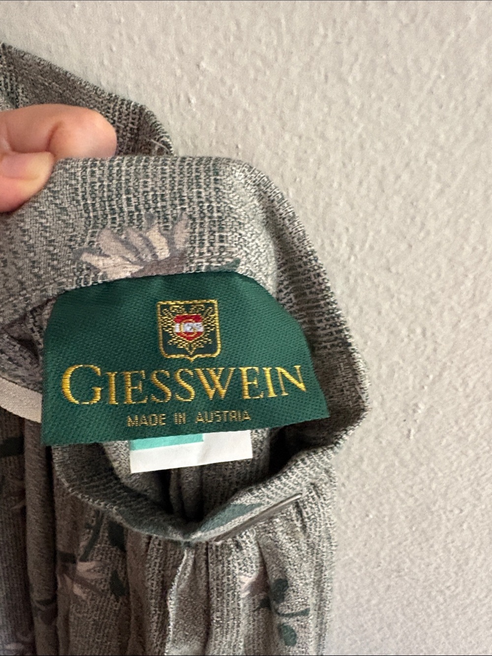 Vintage Giesswein Wool Blend Skirt - Picture 5 of 6